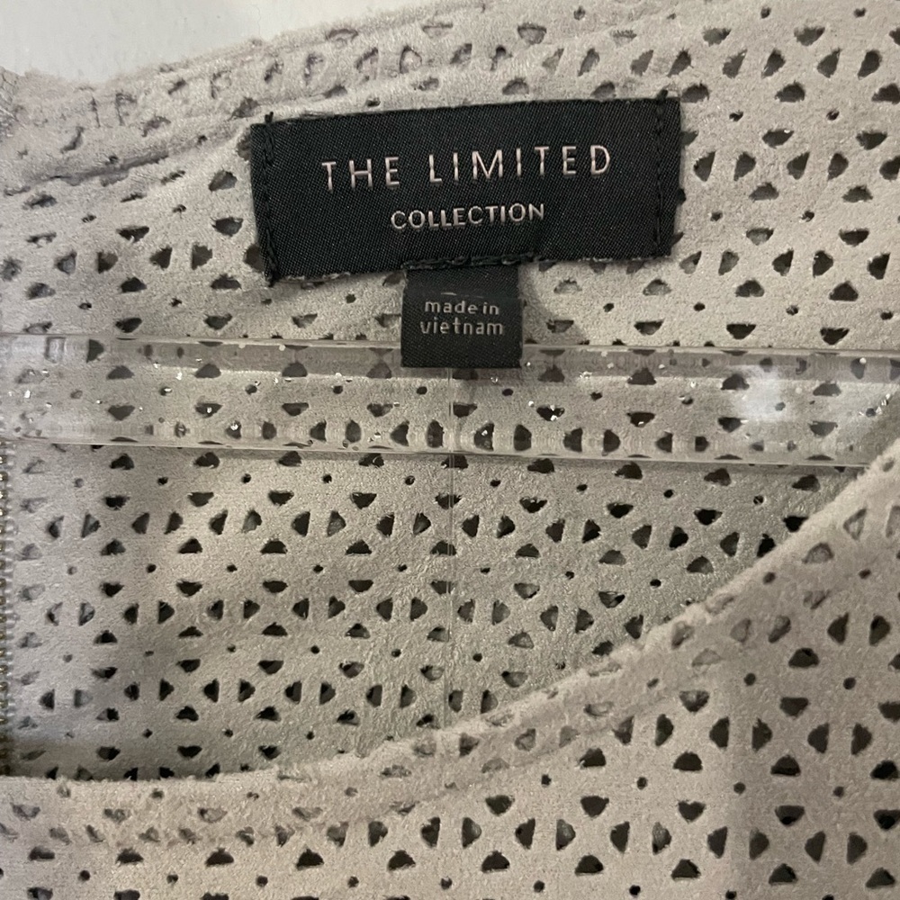 Blue Perforates Dress G - Picture 4 of 11